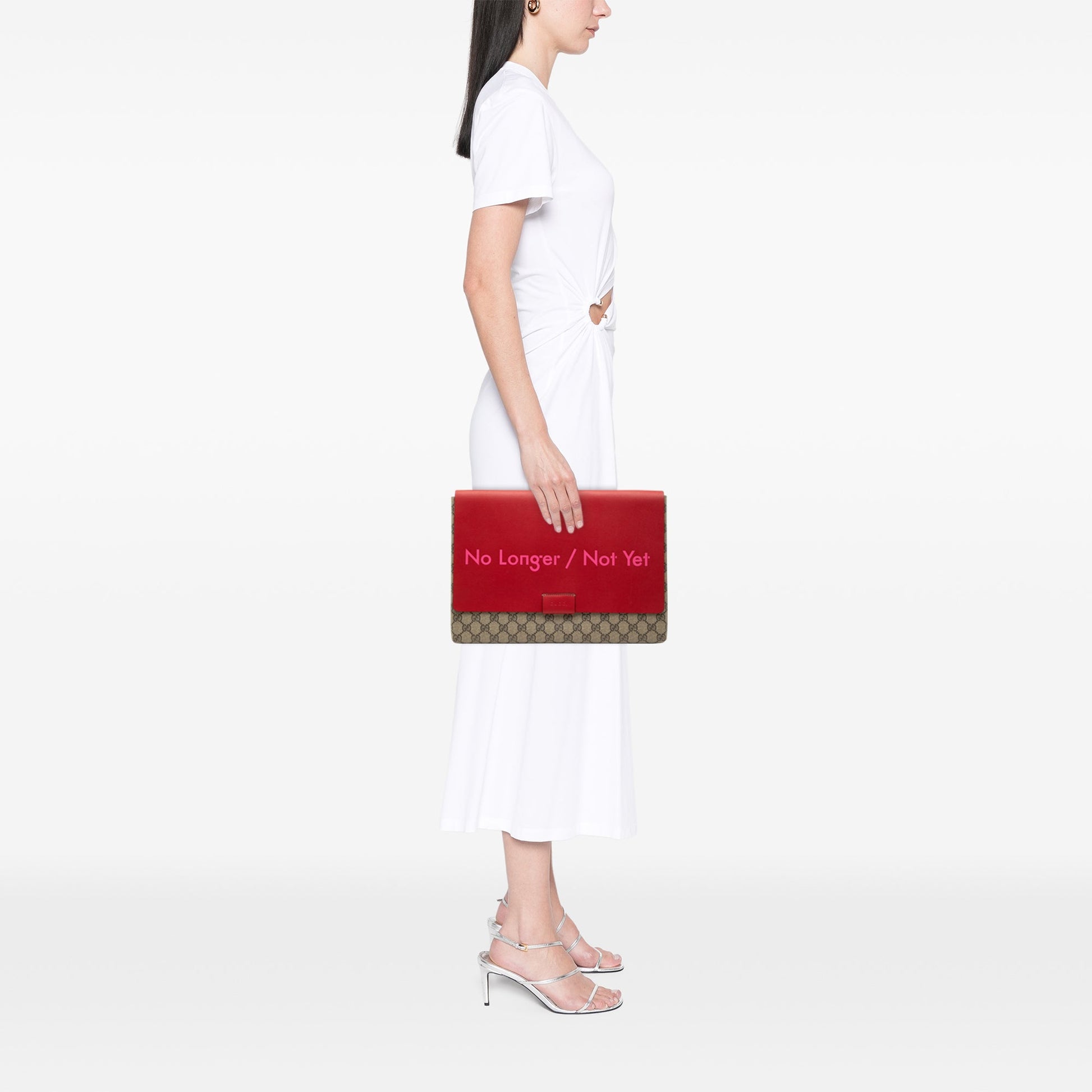 Gucci GG Supreme No Longer Not Yet Clutch