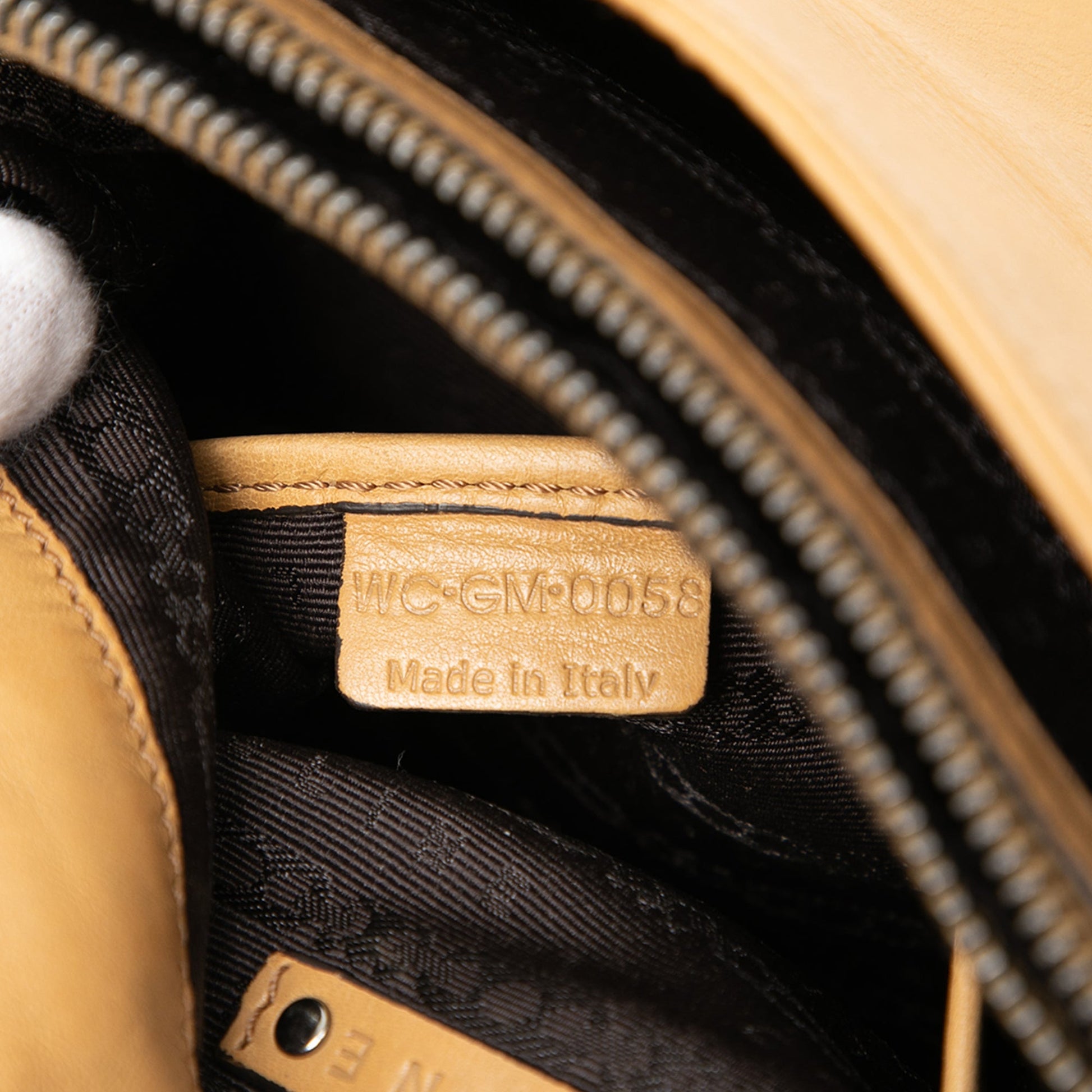 Celine Lambskin Watch Me Gauffre Flap Shoulder Bag