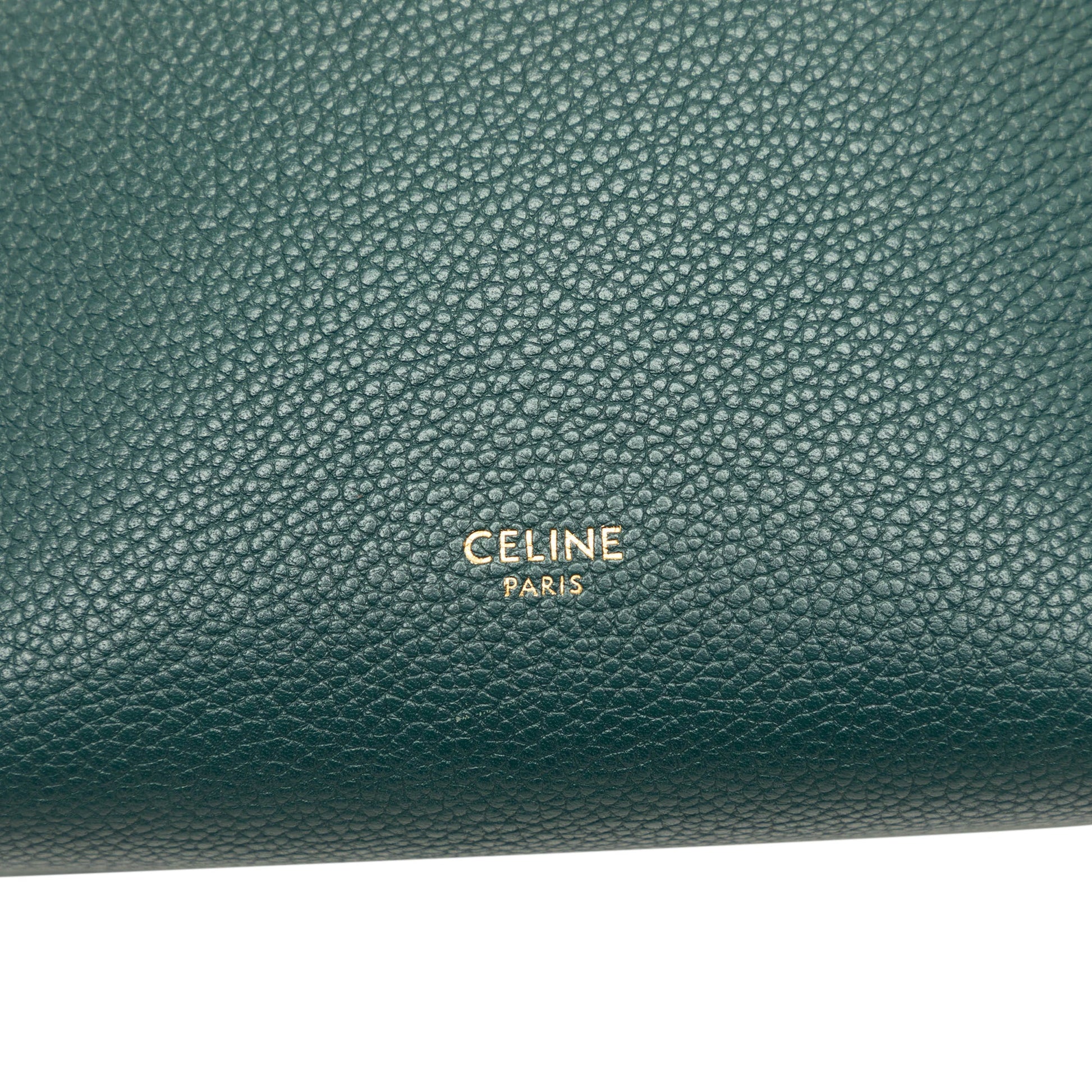 Celine Small Soft Grained Calfskin Seau Sangle Bucket Bag