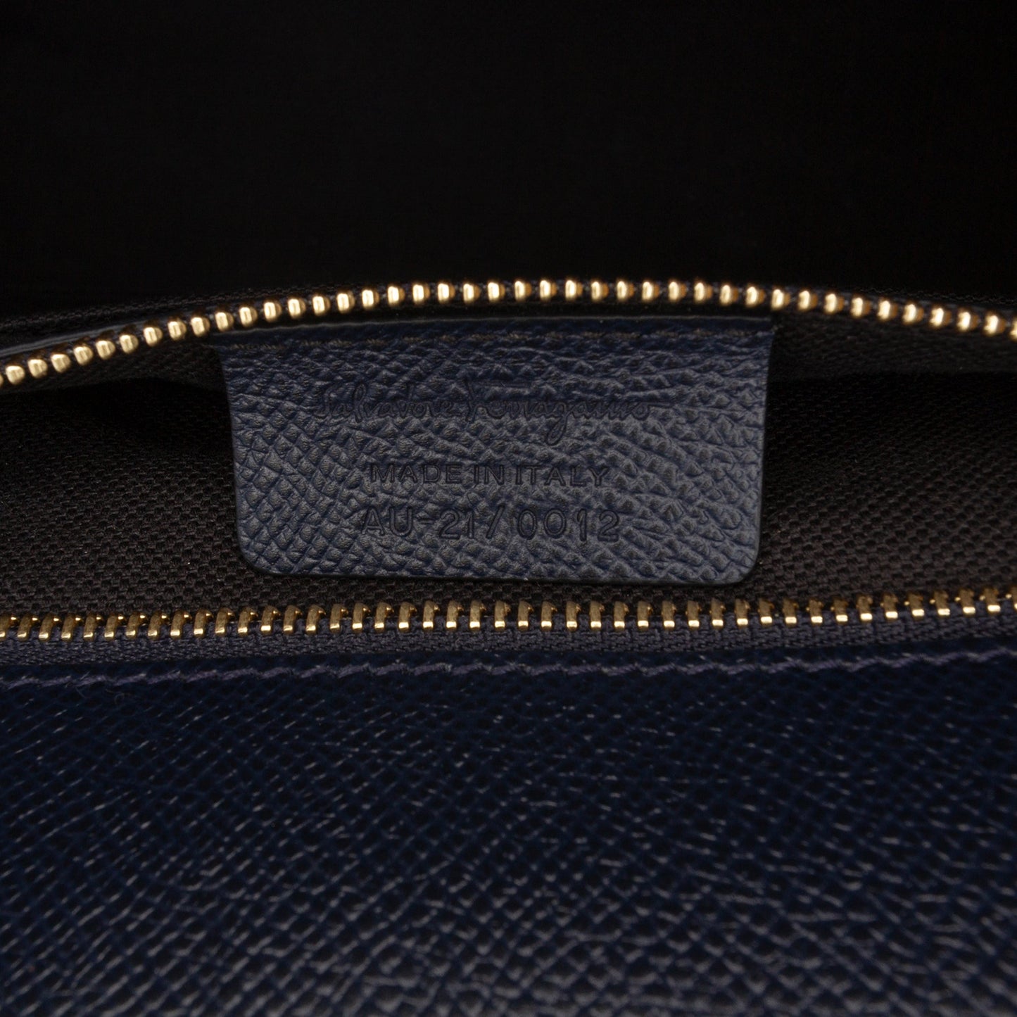 Ferragamo Leather Carrie Vara Bow Top Handle Bag