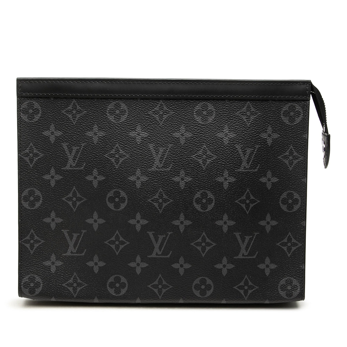 Louis Vuitton Monogram Eclipse Pochette Voyage MM — Black