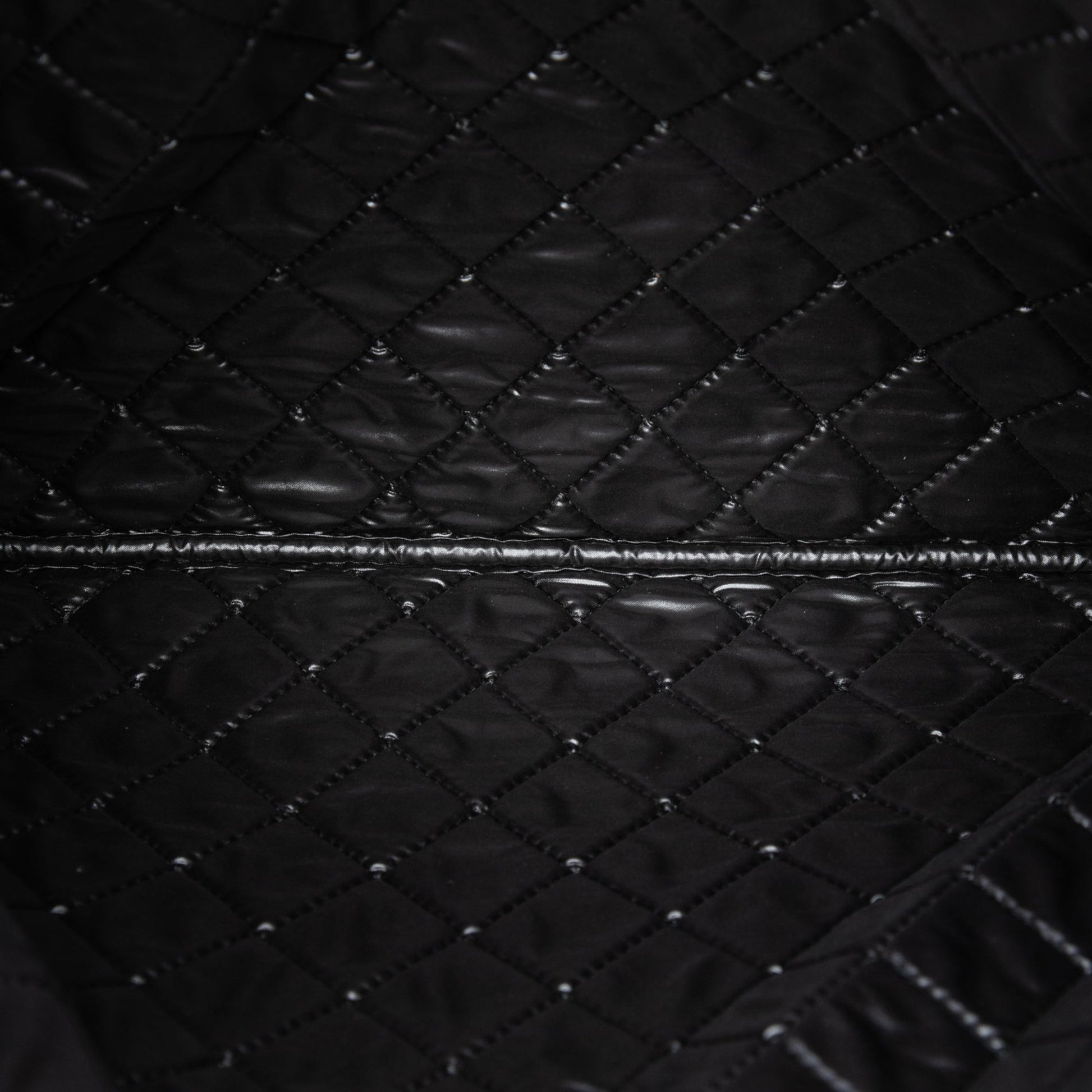 Chanel Large Quilted Lambskin Camellia O Case Clutch
