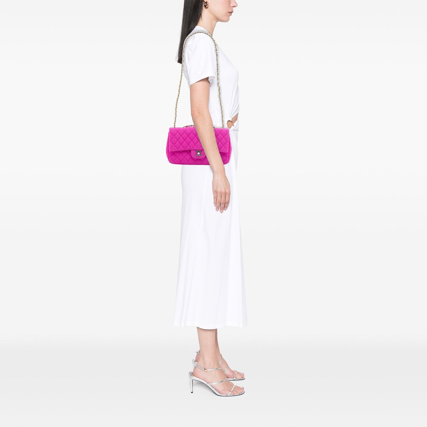Chanel Medium Classic Mesh Single Flap