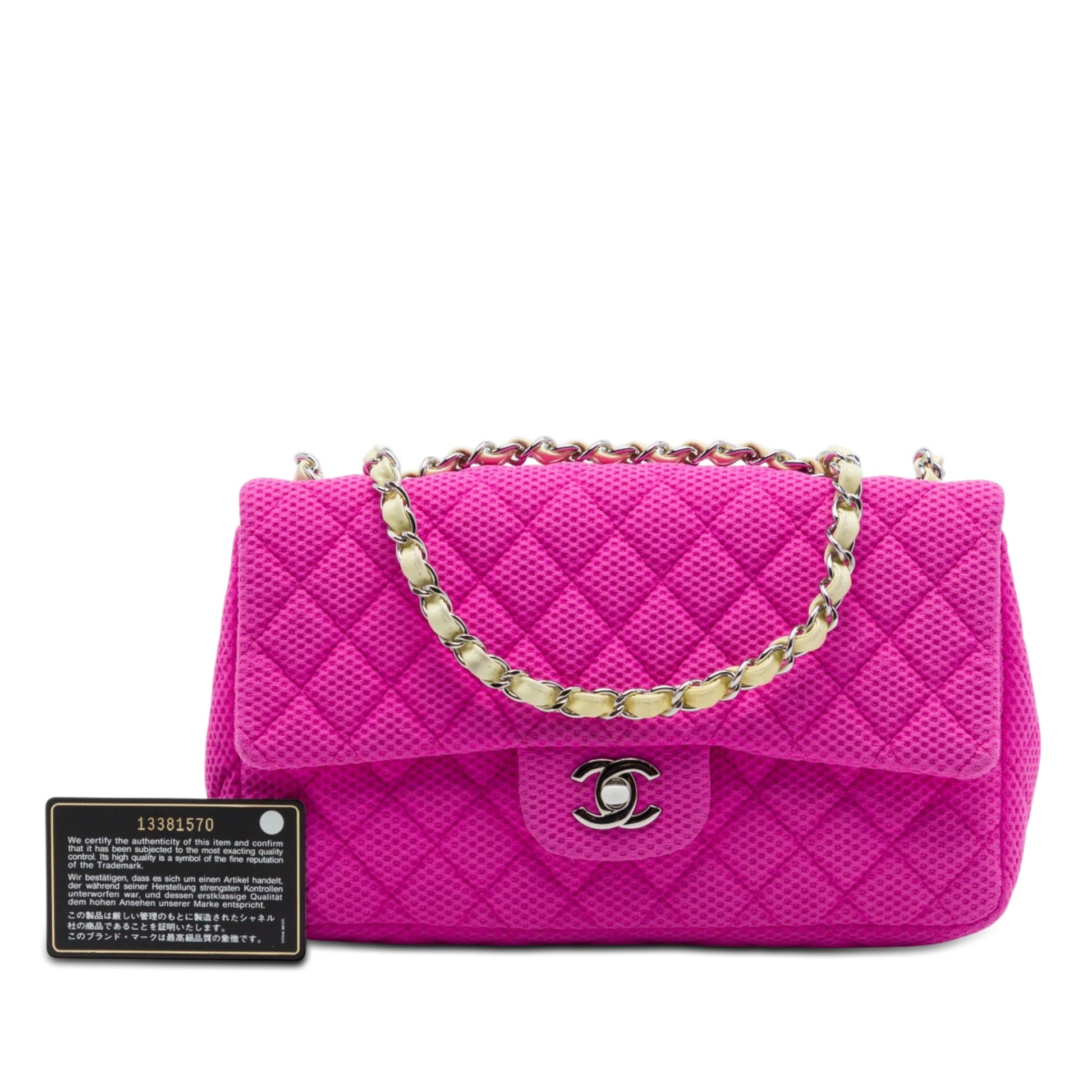 Chanel Medium Classic Mesh Single Flap