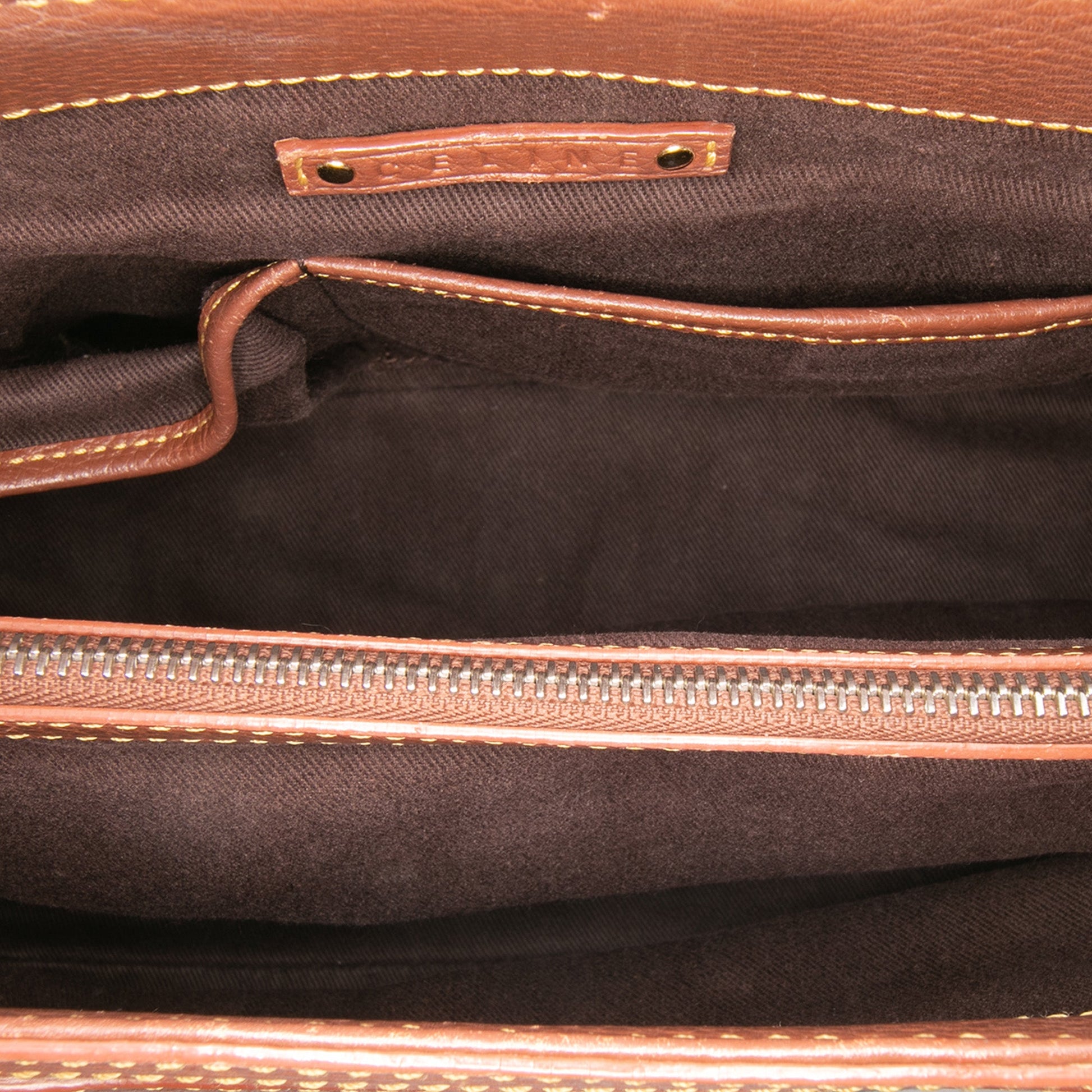 Celine Macadam Denim Boogie Handbag