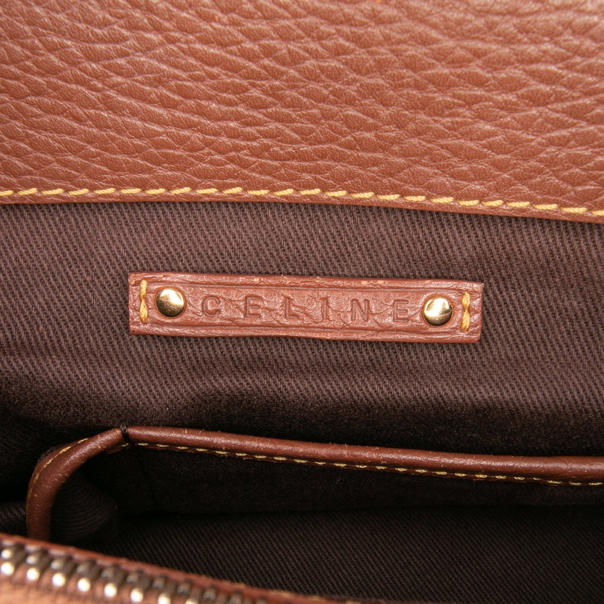 Celine Macadam Denim Boogie Handbag