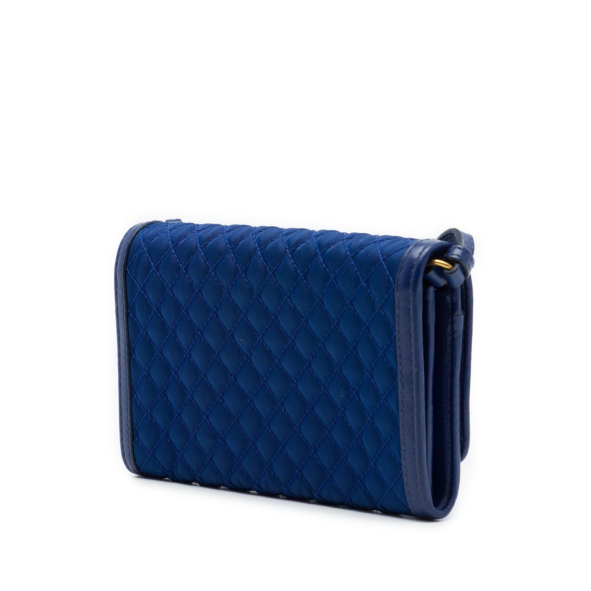 Prada Impuntu Tessuto Wallet on Strap