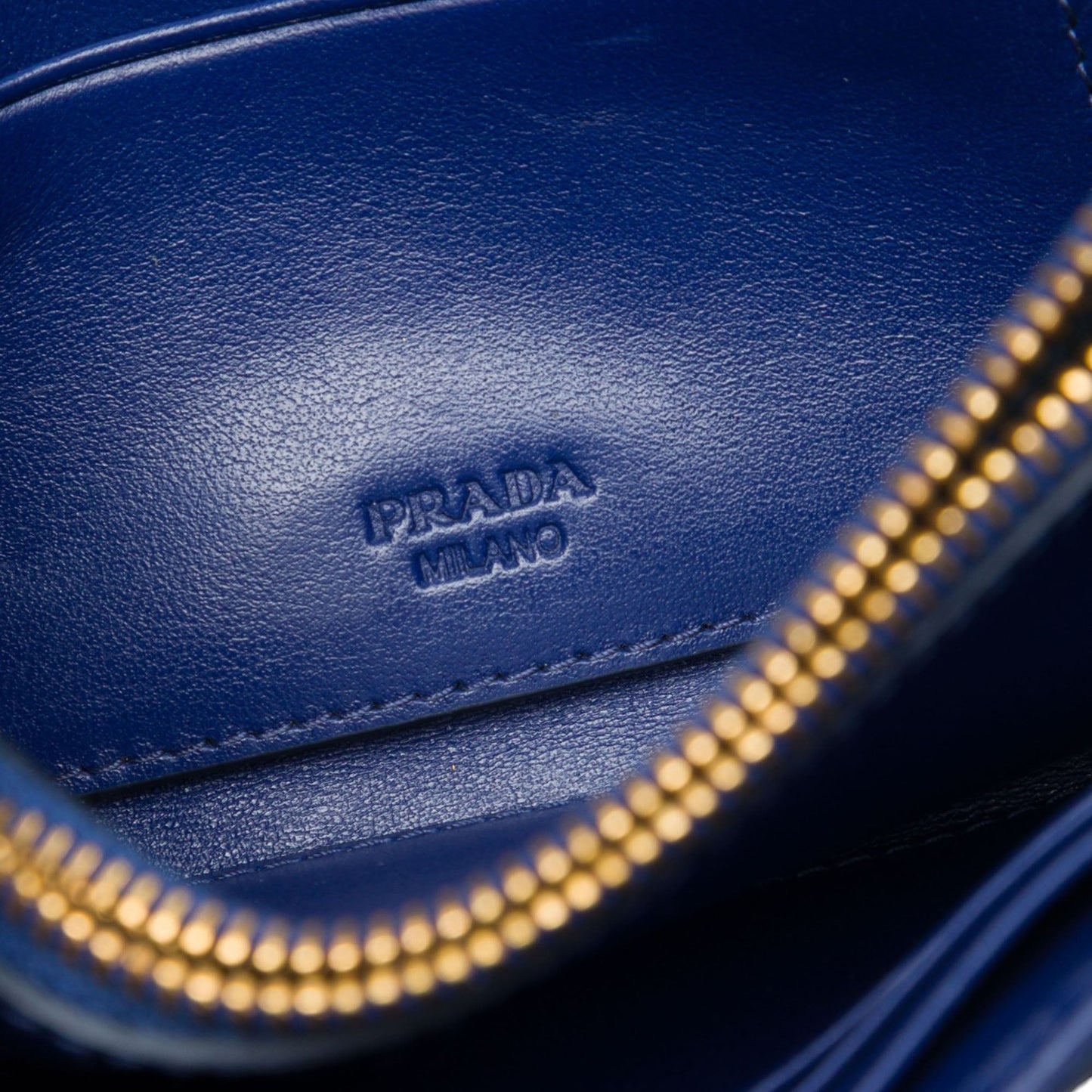 Prada Impuntu Tessuto Wallet on Strap