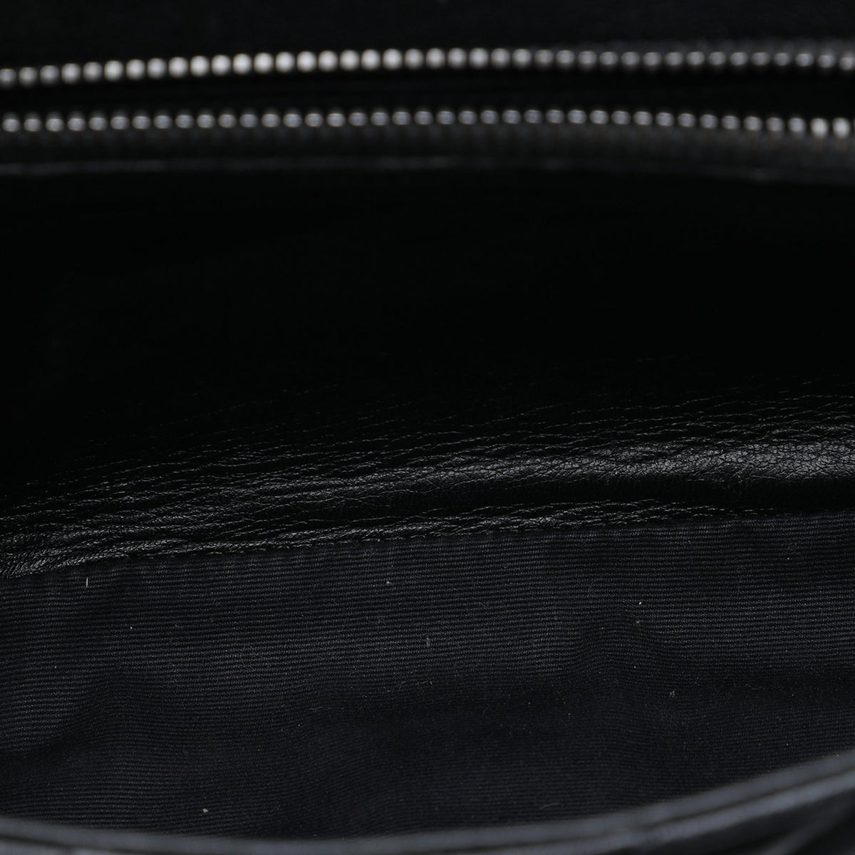 Saint Laurent Medium Chevron Sheepskin Monogram College Satchel