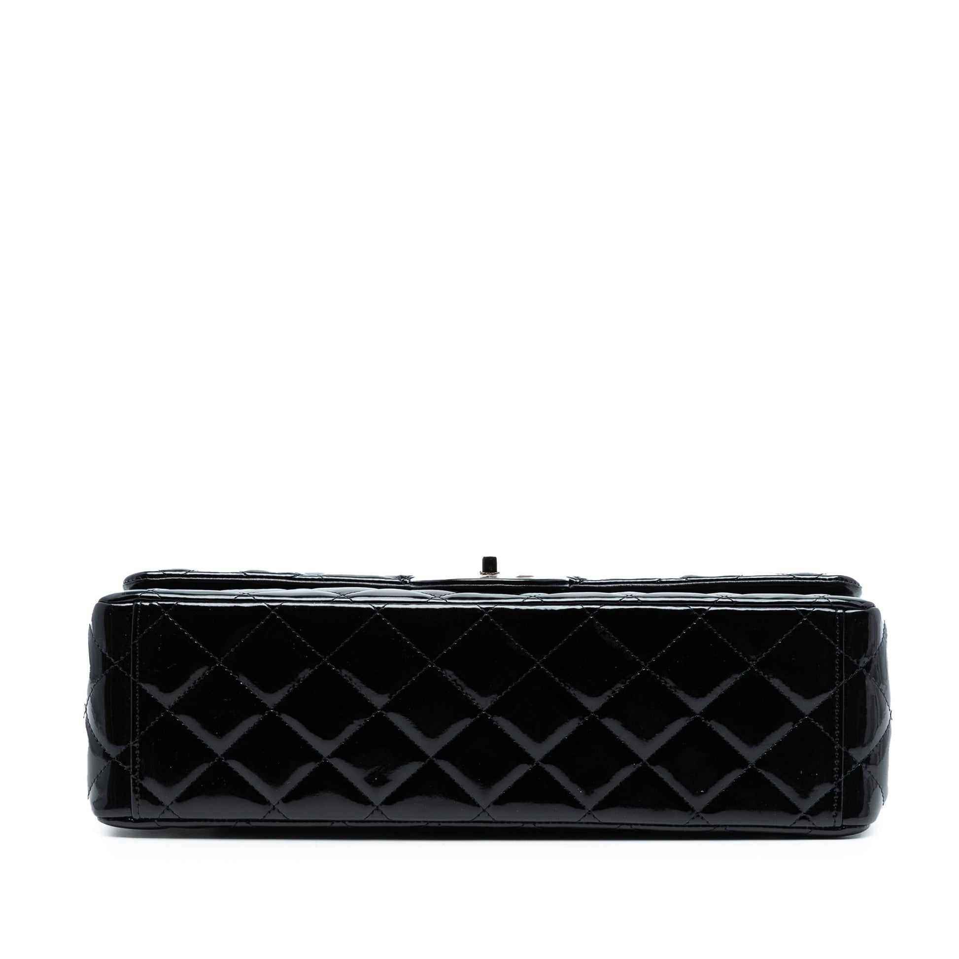 Chanel Maxi Classic Patent Double Flap