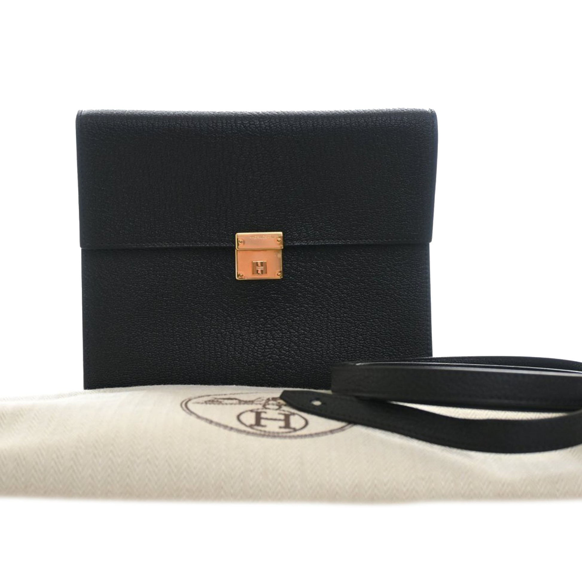 Hermès Chevre Mysore Clic 16 Wallet On Strap