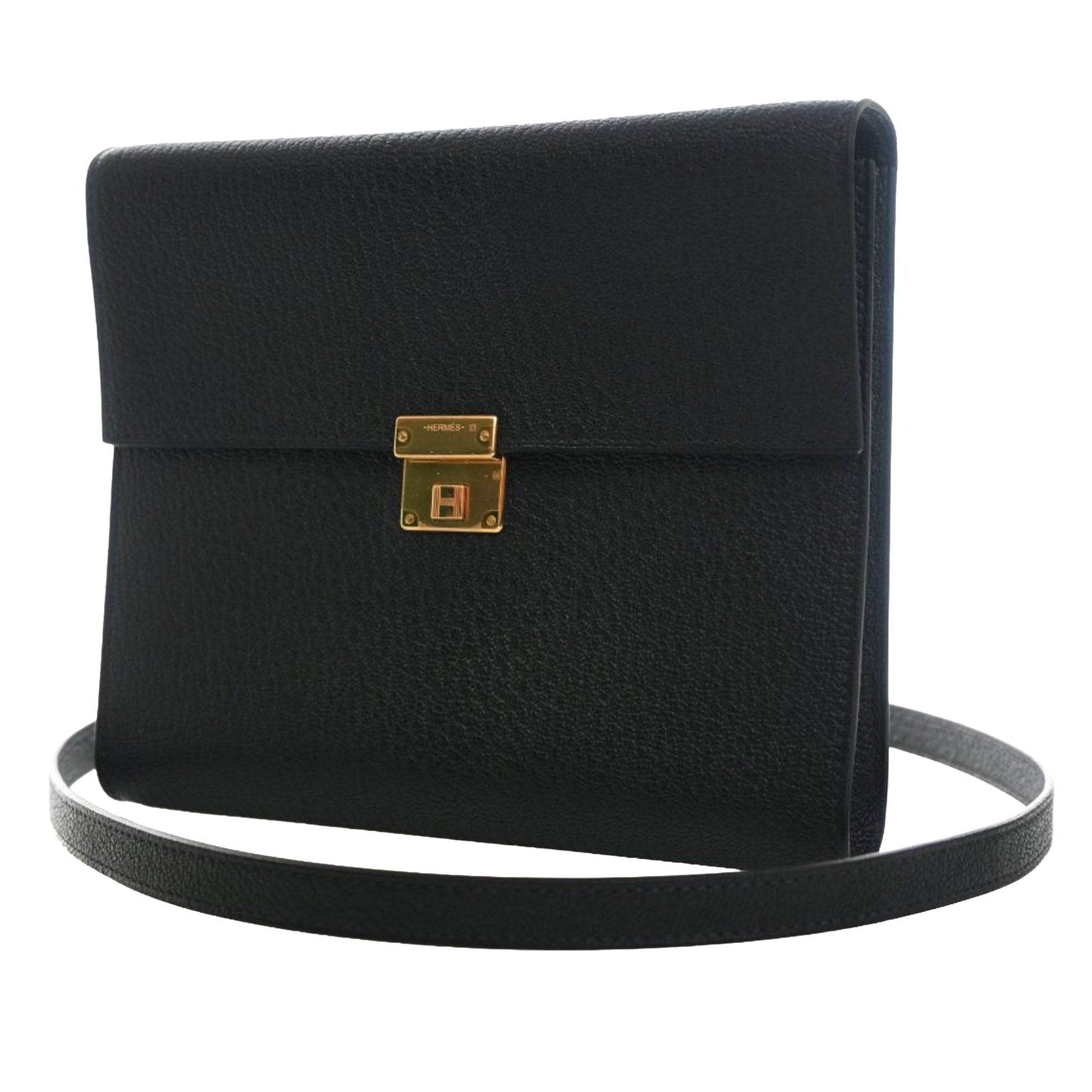 Hermès Chevre Mysore Clic 16 Wallet On Strap
