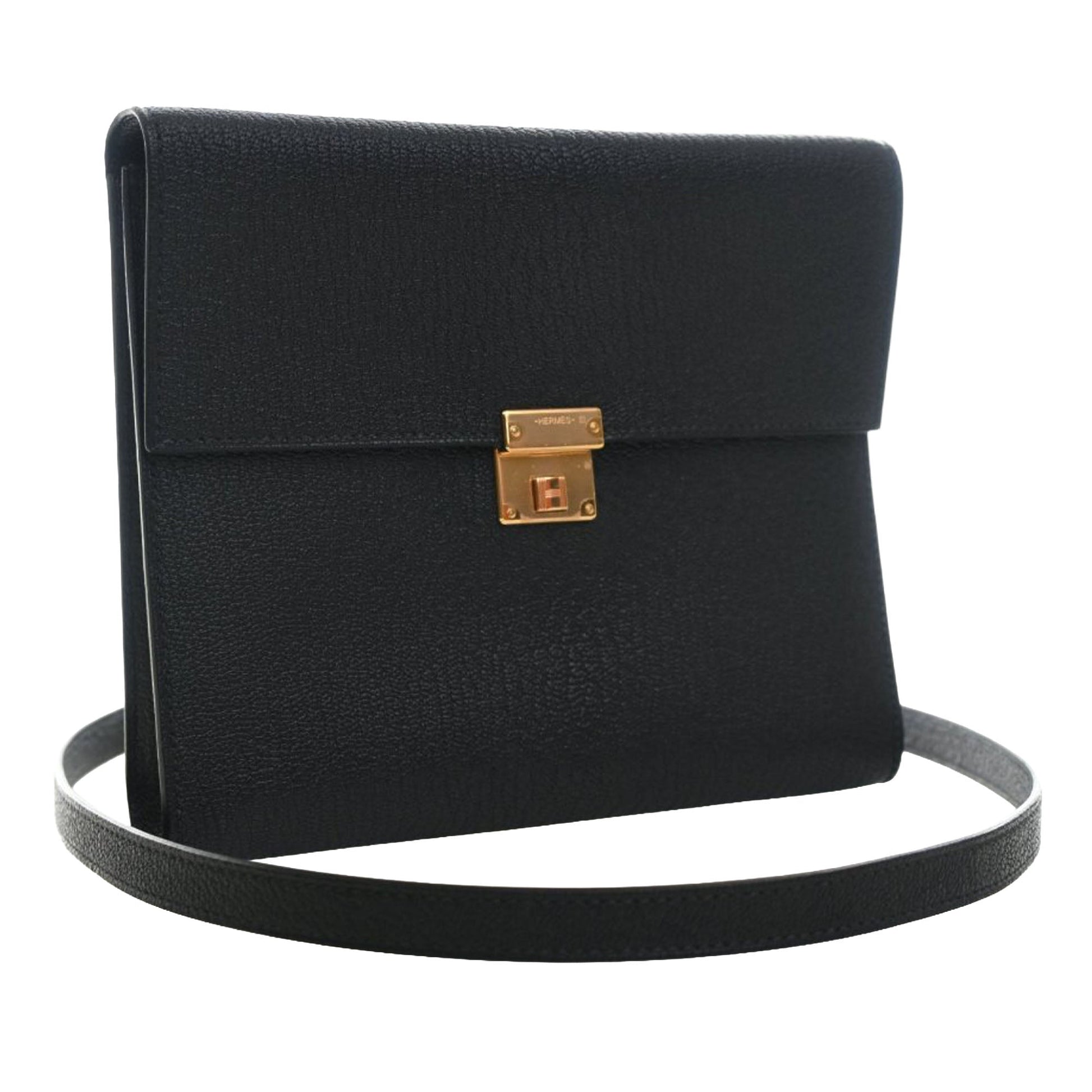 Hermès Chevre Mysore Clic 16 Wallet On Strap