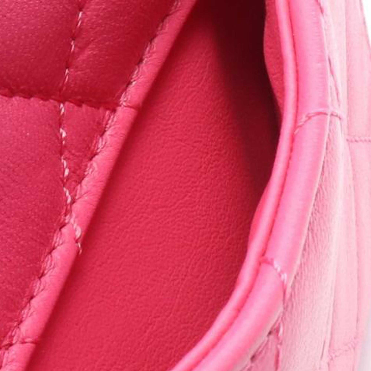 Chanel Mini Square Quilted Goatskin Flap