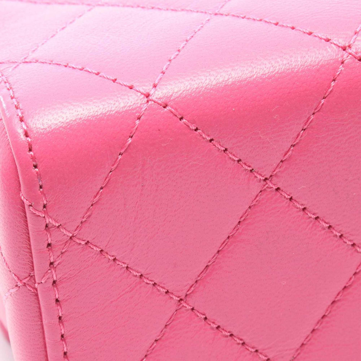 Chanel Mini Square Quilted Goatskin Flap