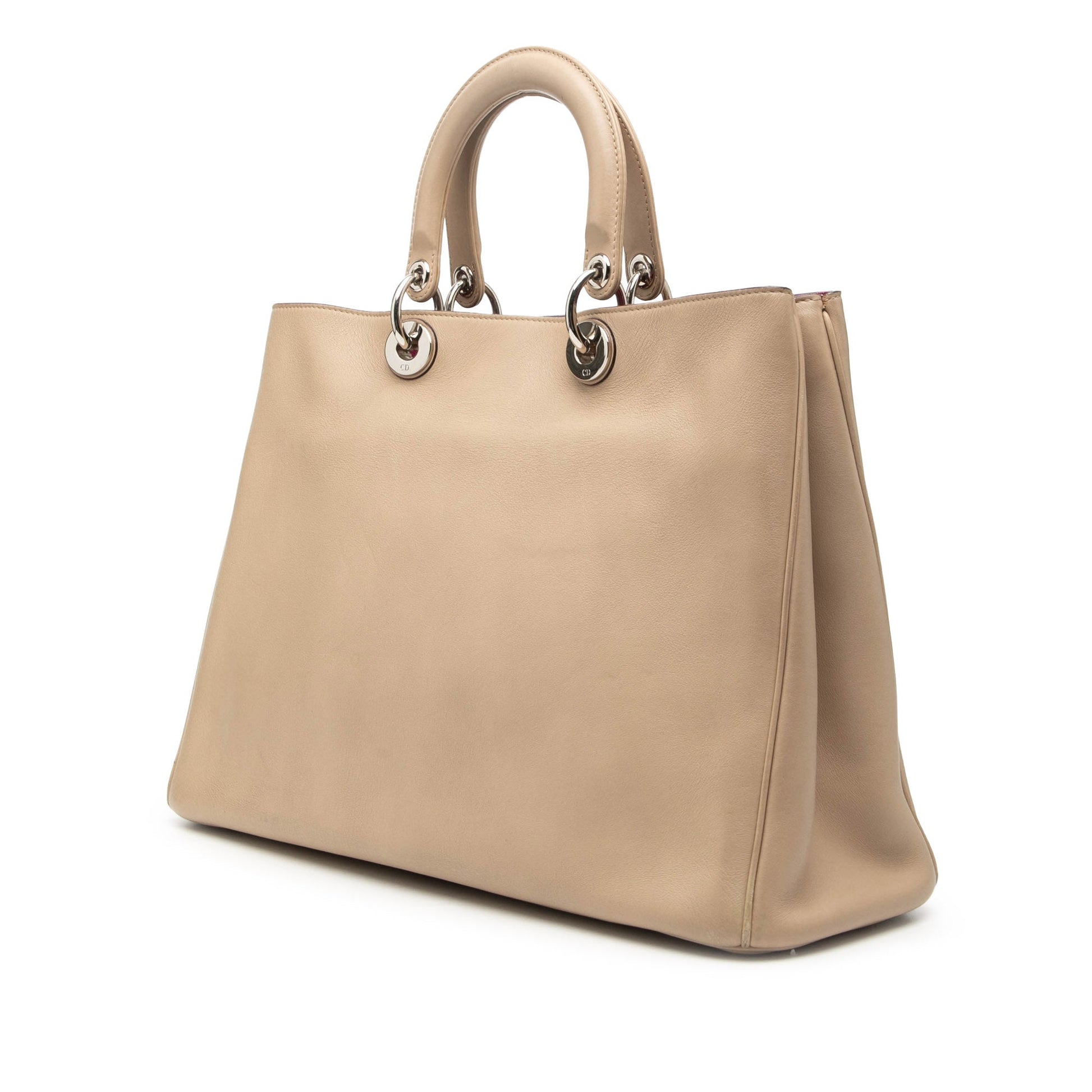 Large Leather Diorissimo Satchel