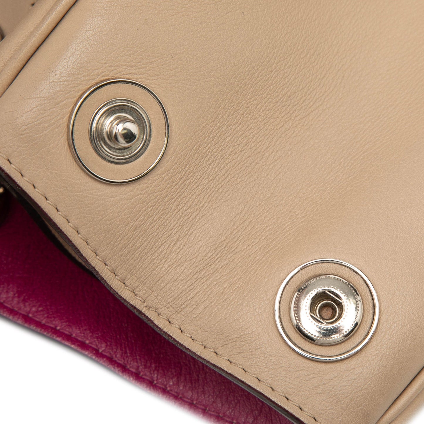 Large Leather Diorissimo Satchel