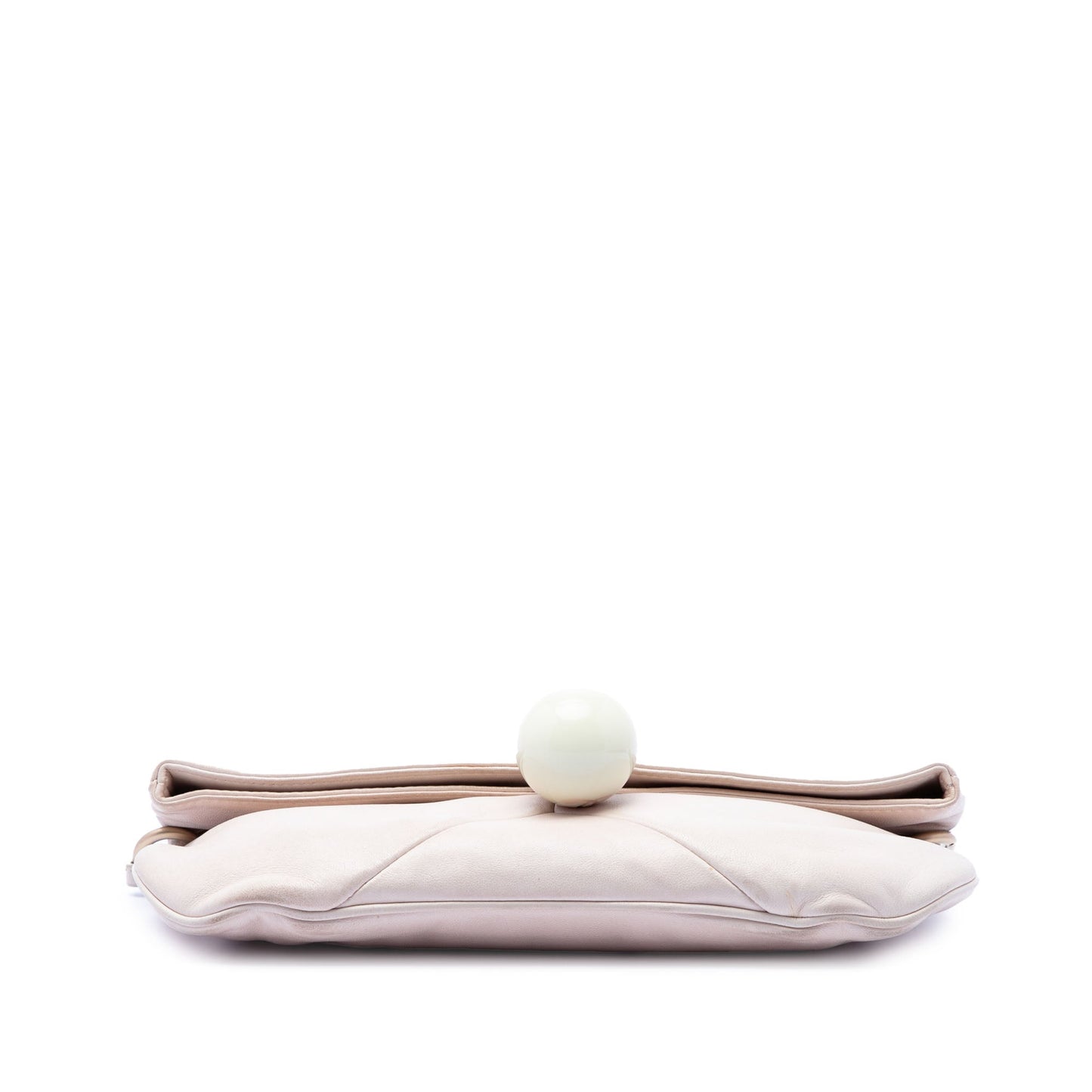Chanel CC Lambskin Cue Ball Foldover Flap