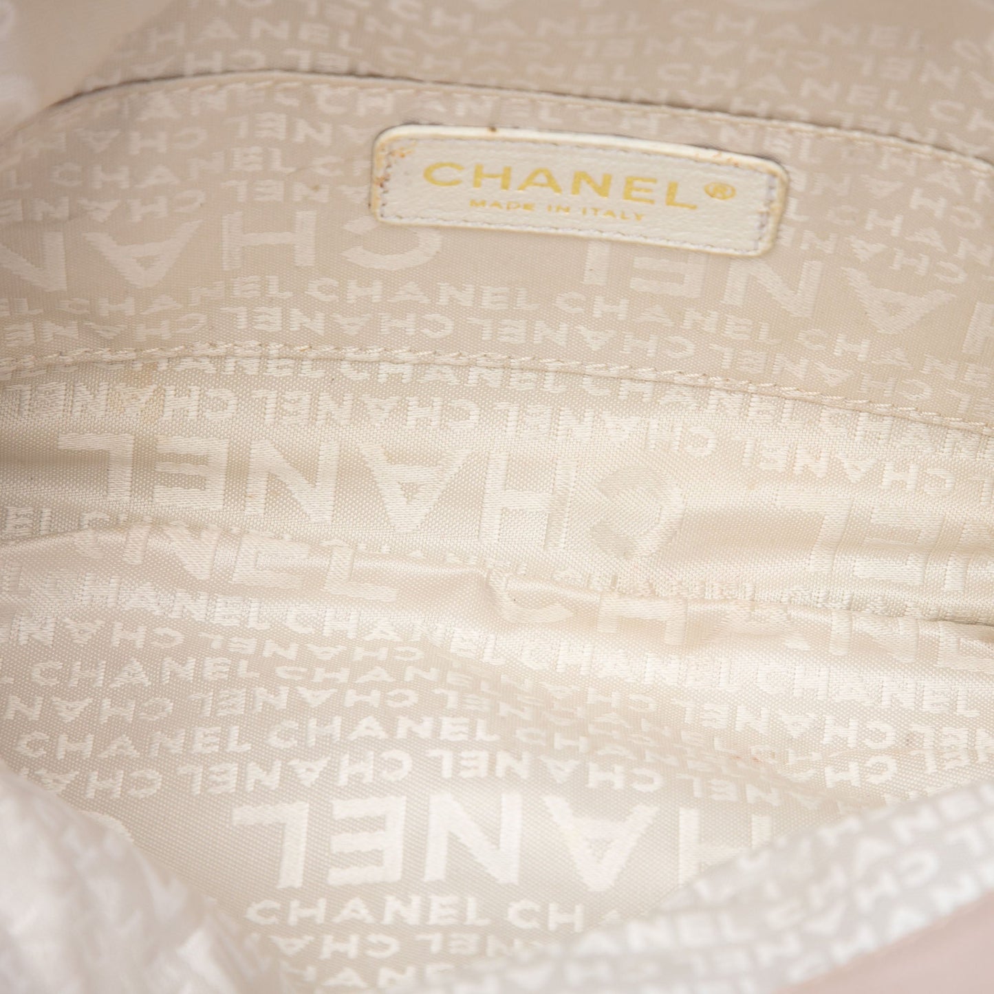 Chanel CC Lambskin Cue Ball Foldover Flap