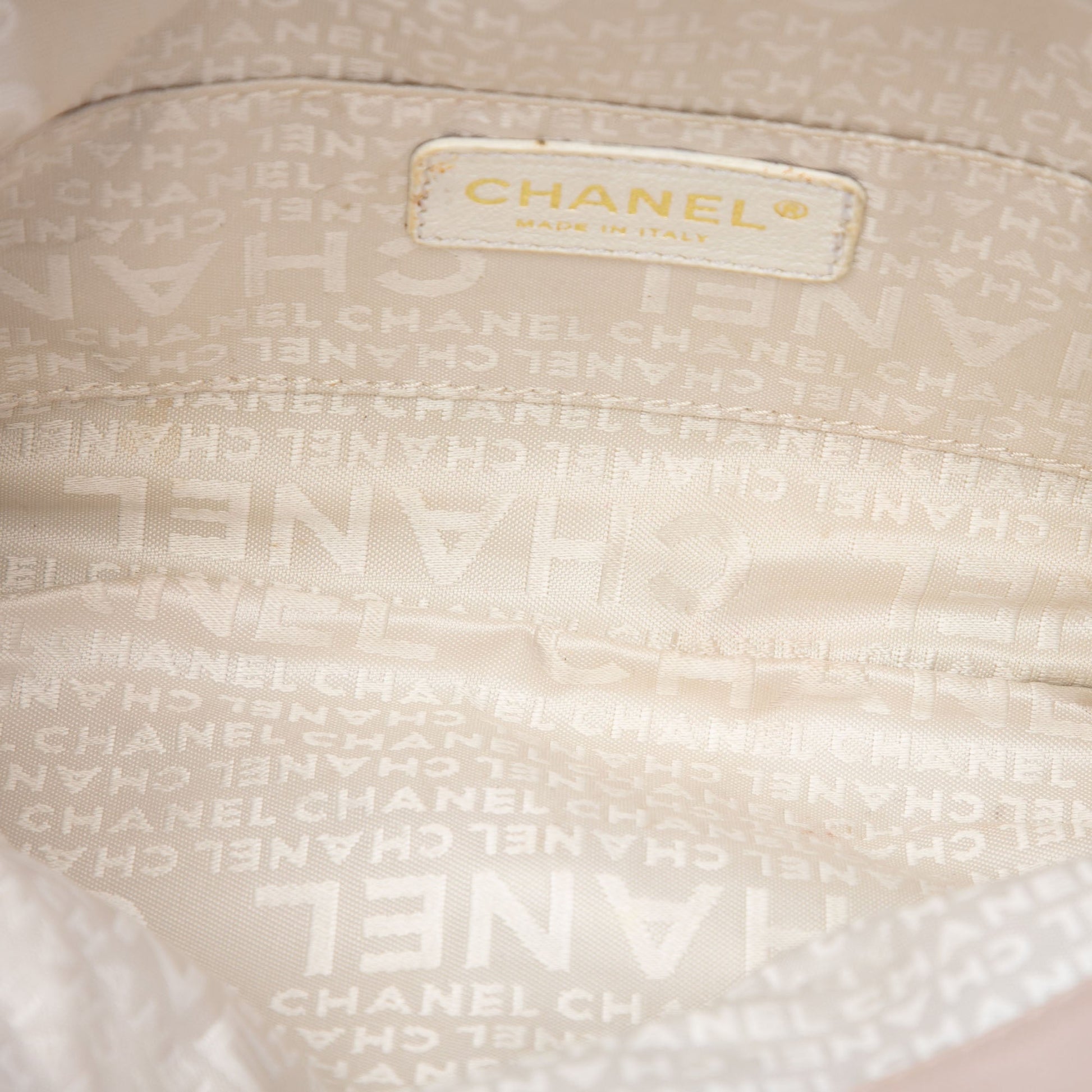 Chanel CC Lambskin Cue Ball Foldover Flap