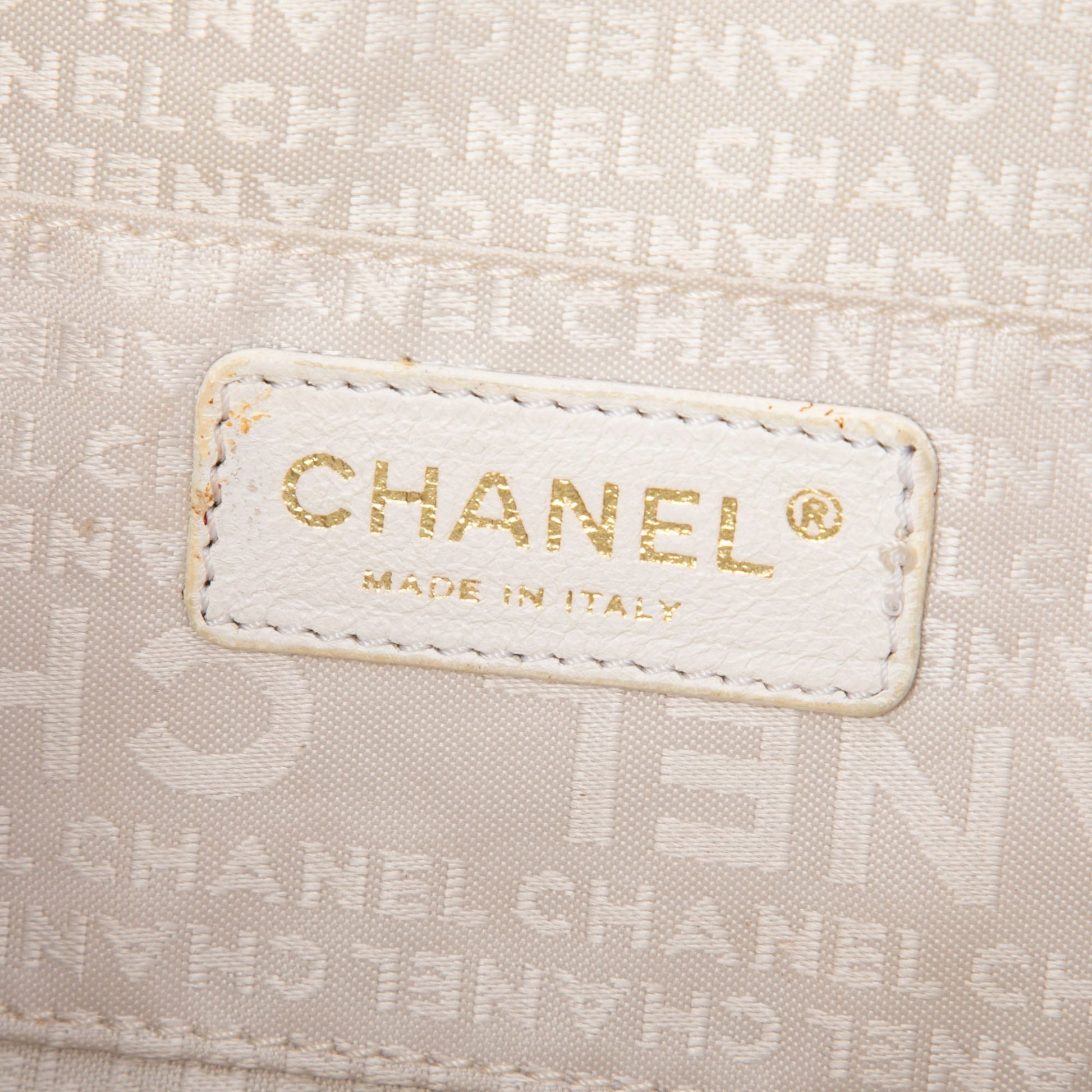 Chanel CC Lambskin Cue Ball Foldover Flap