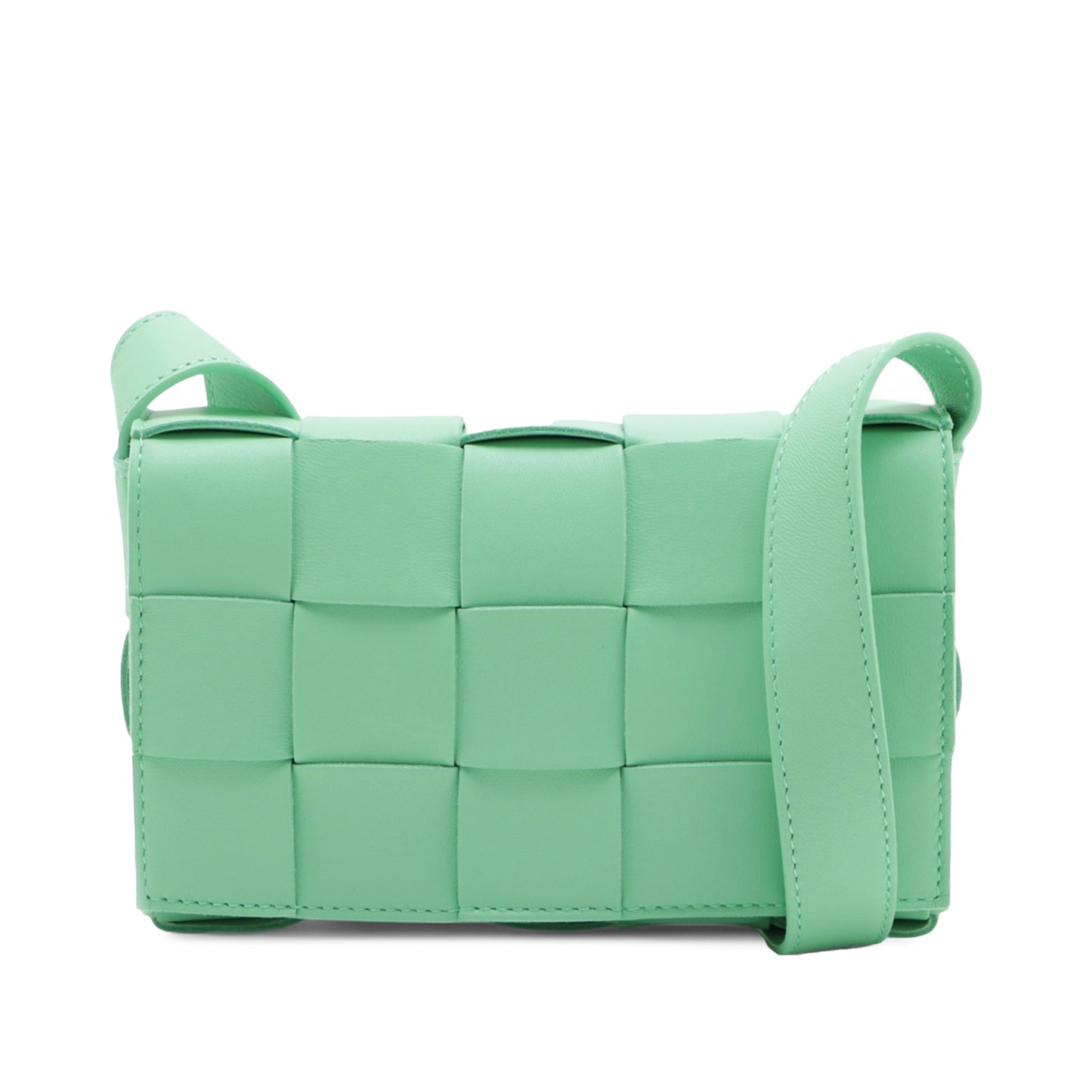 Bottega Veneta Small Nappa Intrecciato Cassette Crossbody