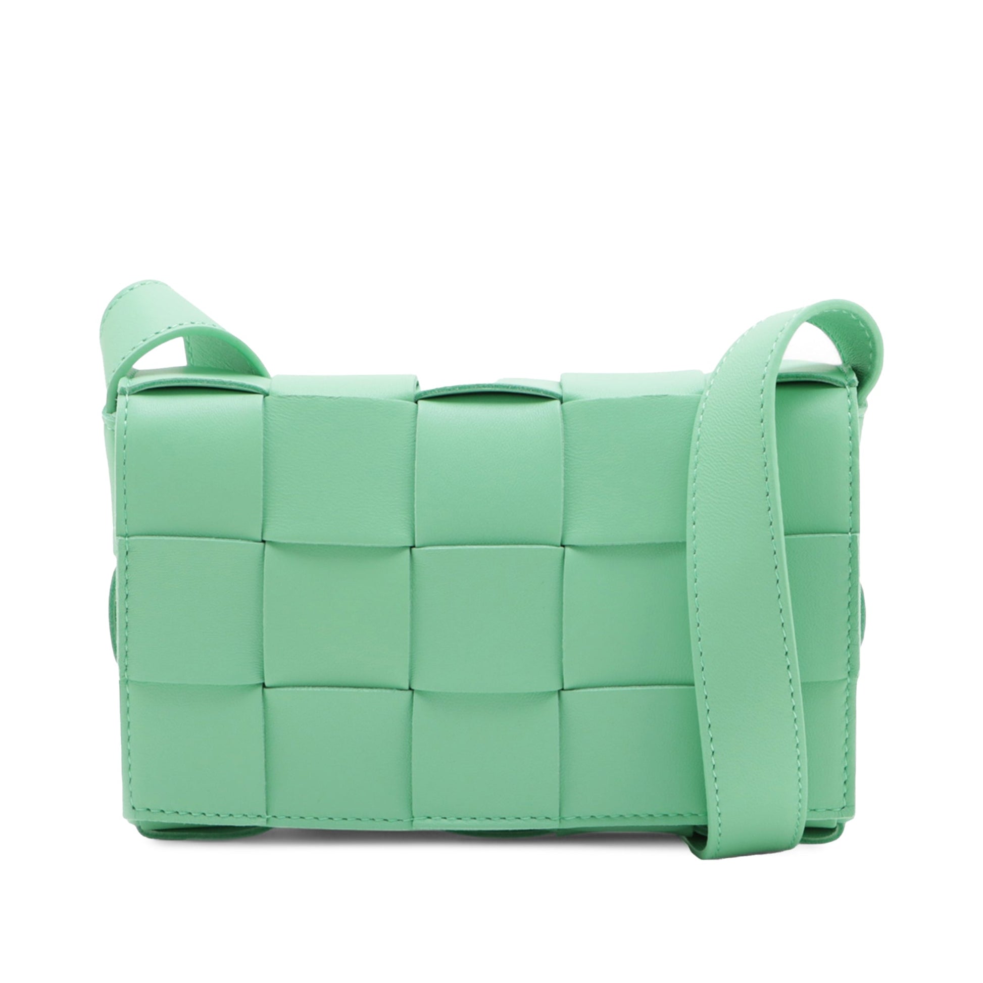 Bottega Veneta Small Nappa Intrecciato Cassette Crossbody