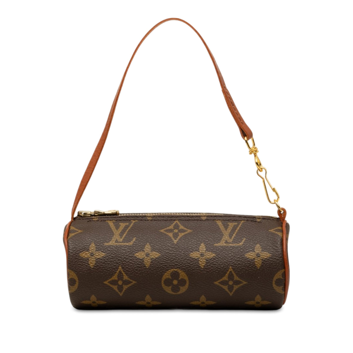 Louis Vuitton Monogram Papillon Pochette — Brown