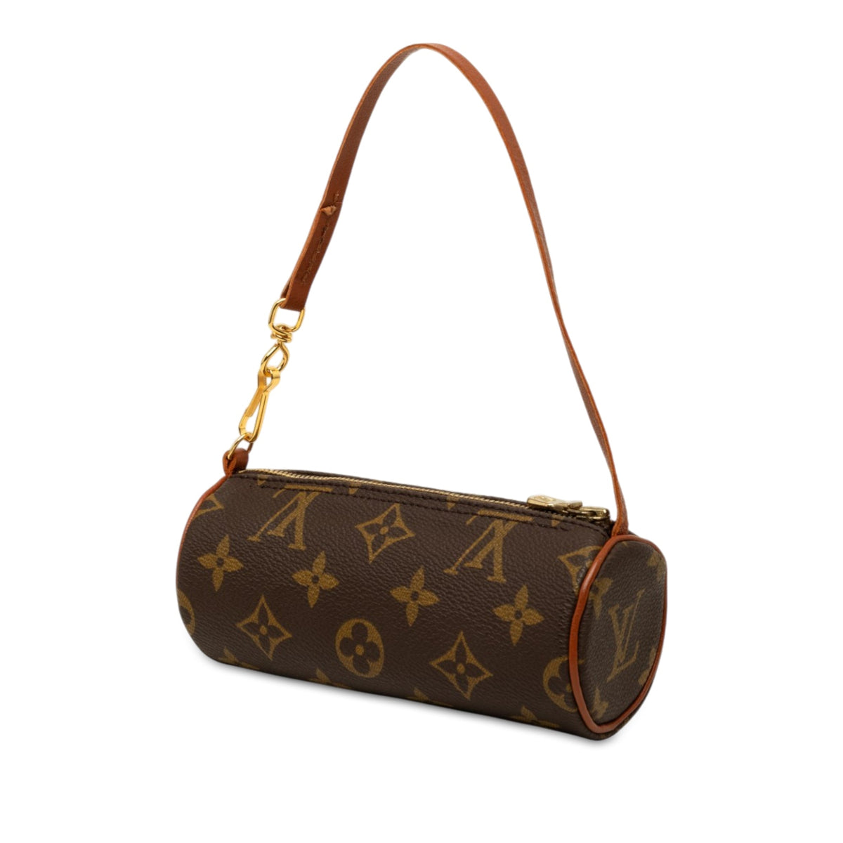 Louis Vuitton Monogram Papillon Pochette — Brown