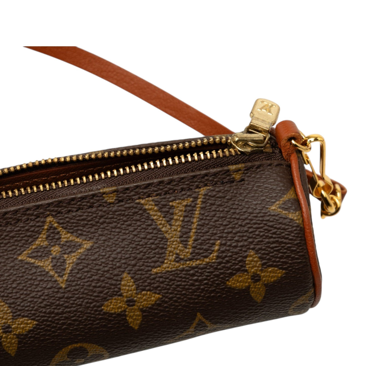 Louis Vuitton Monogram Papillon Pochette — Brown