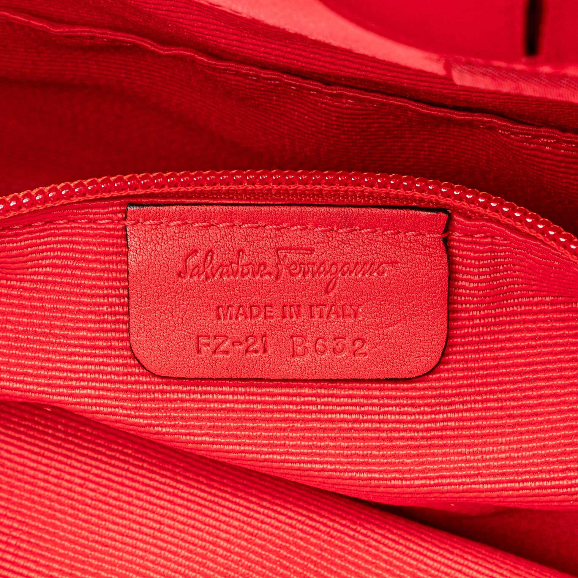 Ferragamo Nylon Vara Shoes Satchel
