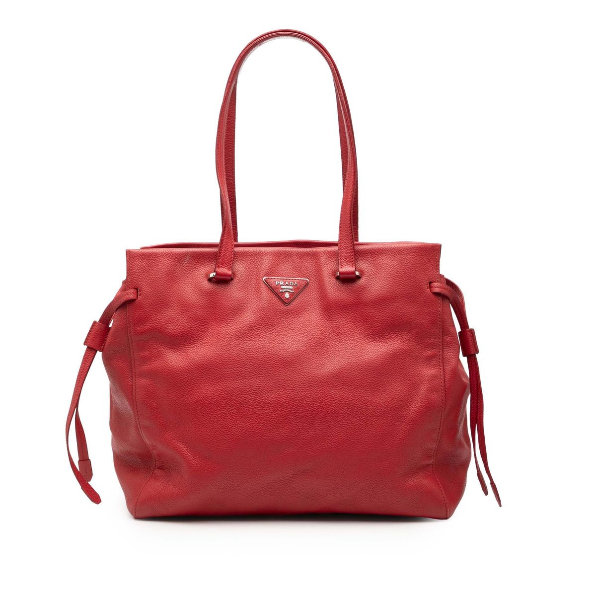 Prada Vitello Daino Drawstring Tote