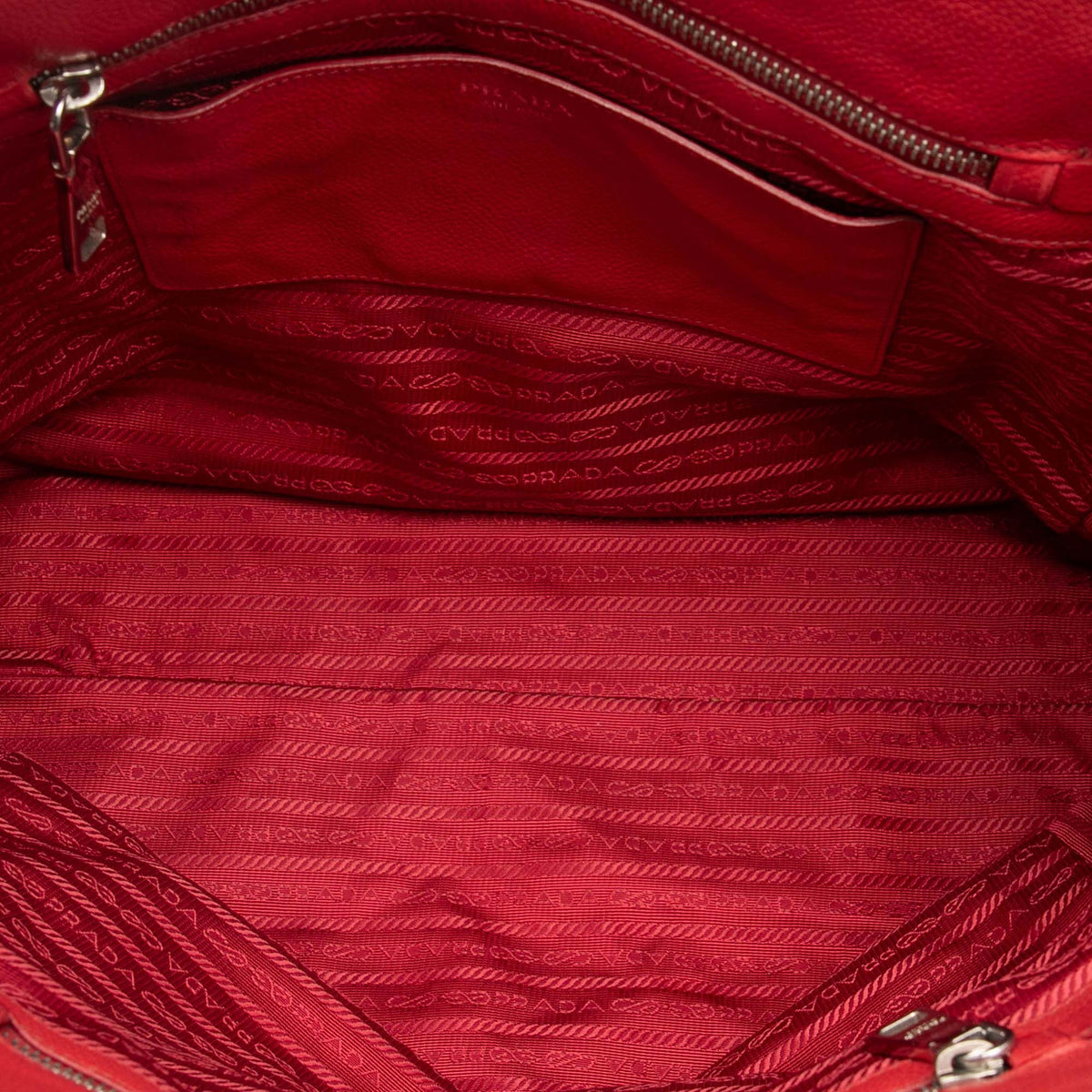 Prada Vitello Daino Drawstring Tote