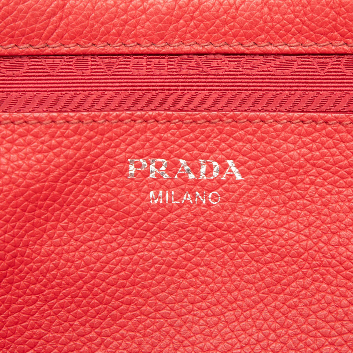 Prada Vitello Daino Drawstring Tote