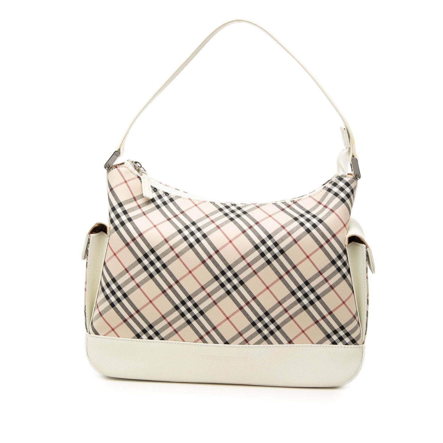 Burberry Nova Check Canvas Shoulder Bag
