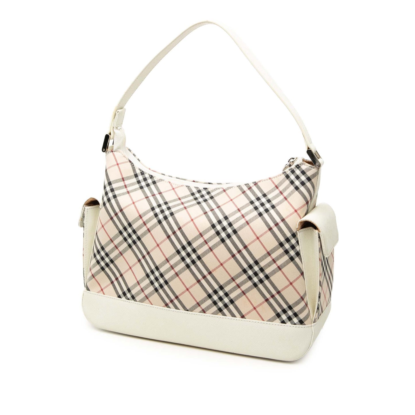Burberry Nova Check Canvas Shoulder Bag