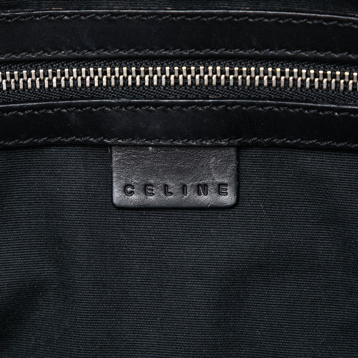Celine C Macadam Suede Handbag