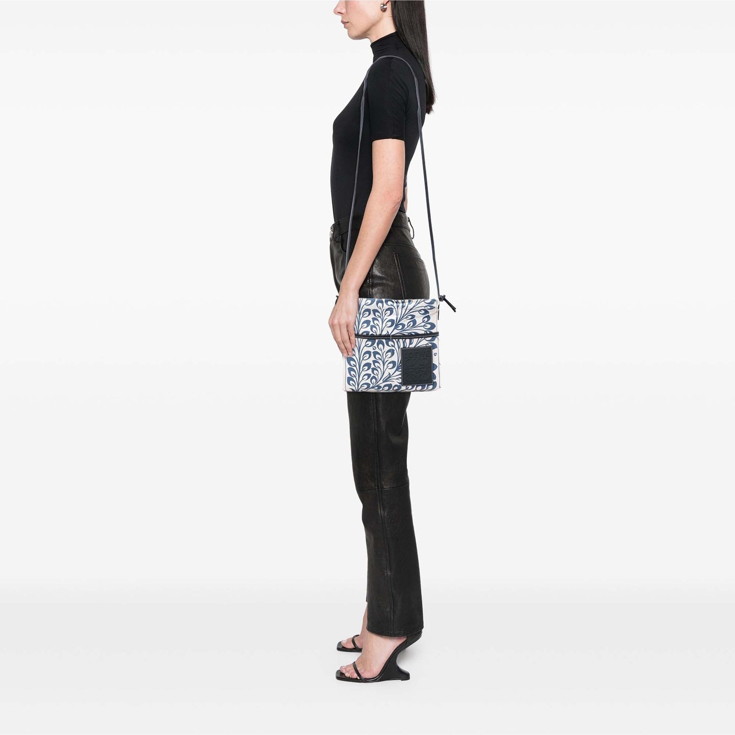 LOEWE Canvas Anagram Drawstring Crossbody