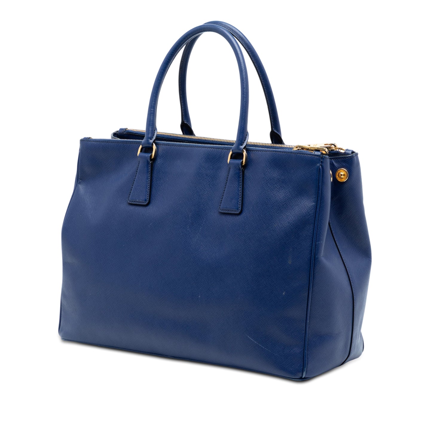 Prada Large Saffiano Lux Galleria Double Zip Tote