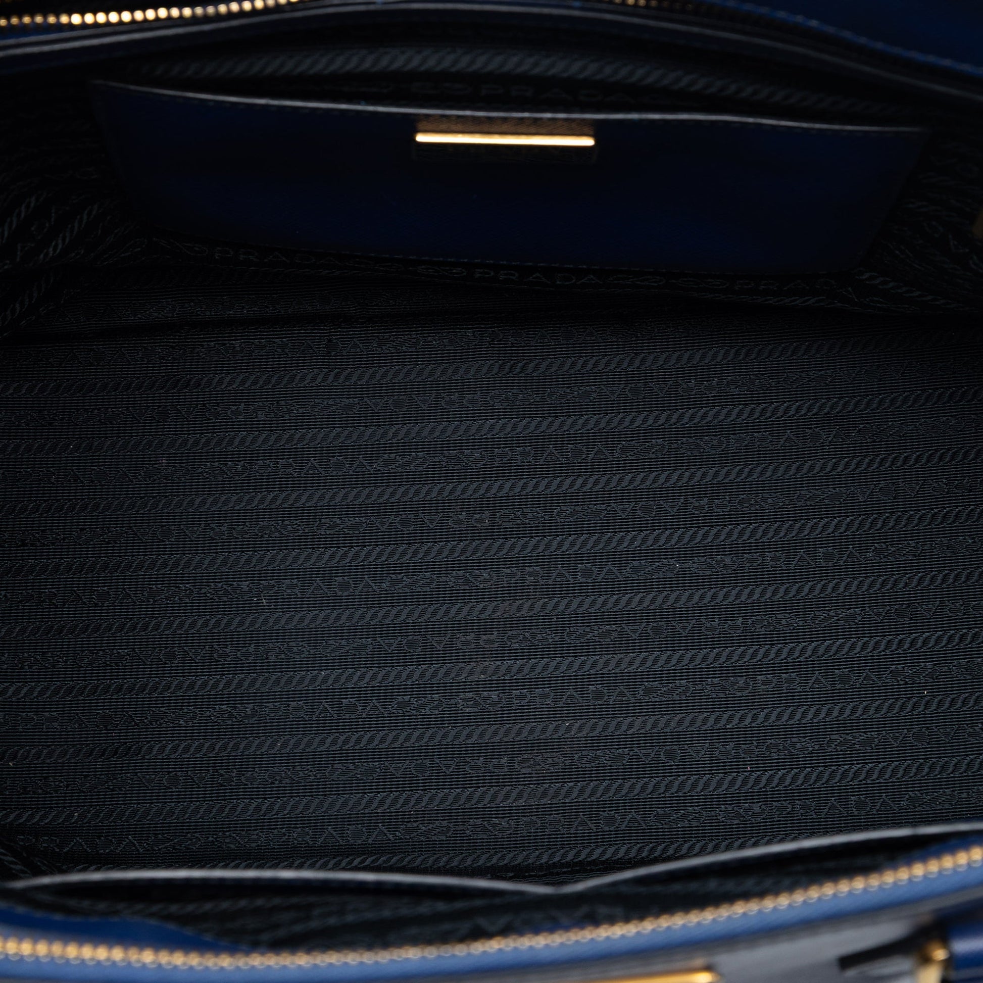 Prada Large Saffiano Lux Galleria Double Zip Tote