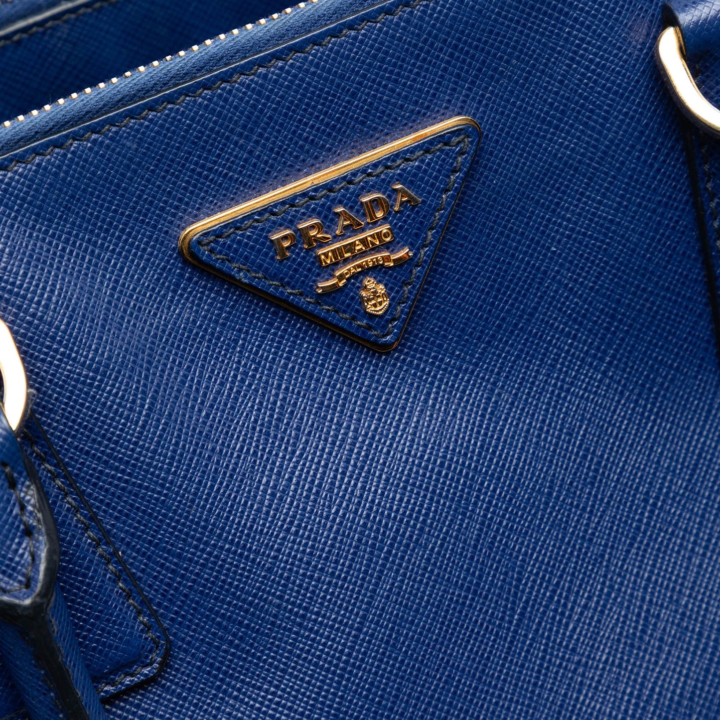 Prada Large Saffiano Lux Galleria Double Zip Tote