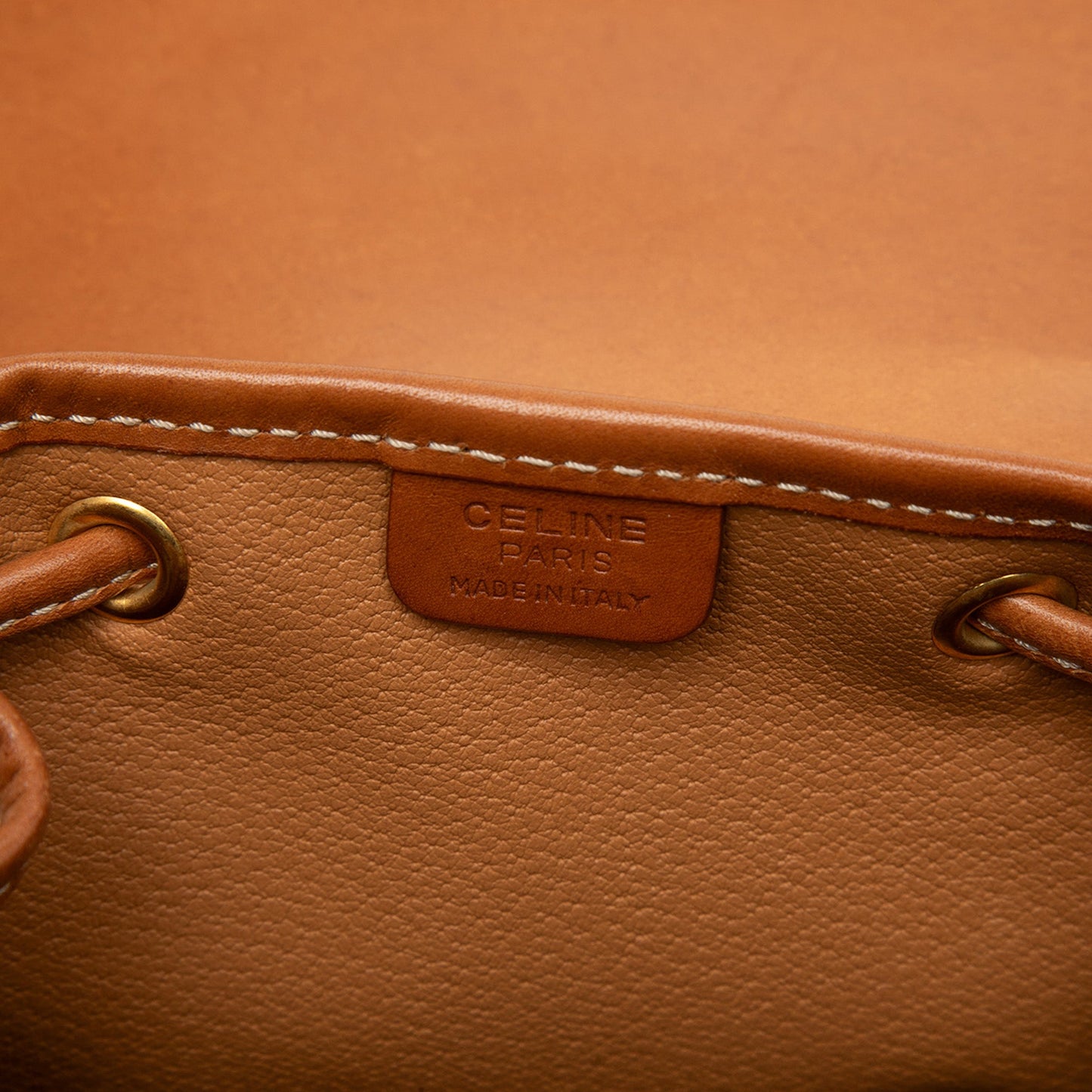 Celine Macadam Coated Canvas  Backpack