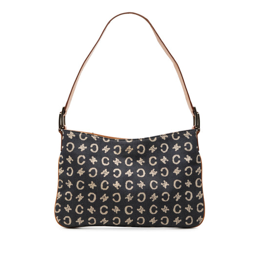 Celine C Macadam Denim Shoulder Bag
