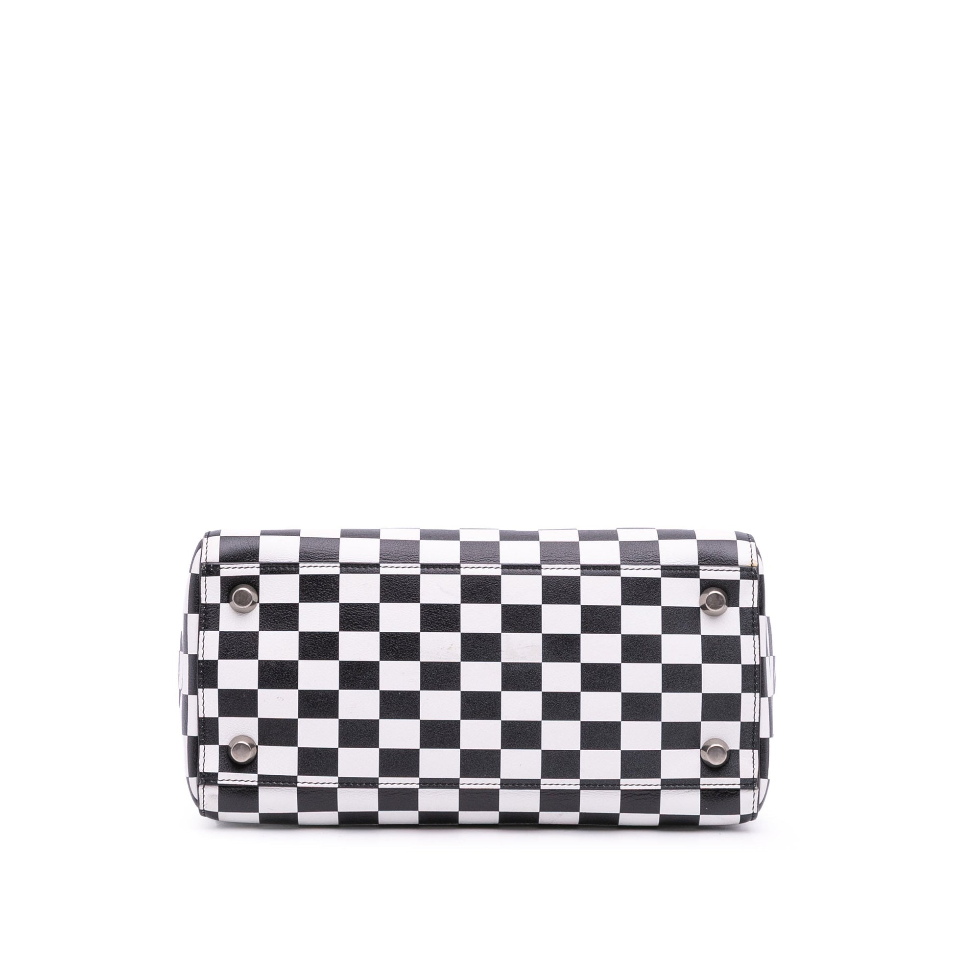 Dior Medium Calfskin Checkered Lady Dior