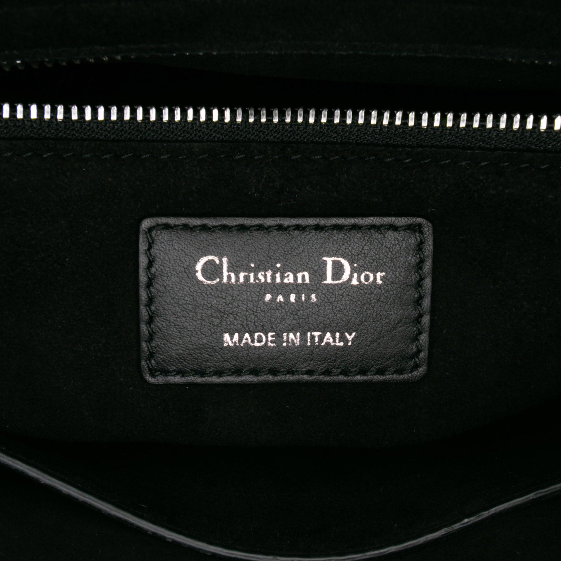 Dior Medium Calfskin Checkered Lady Dior