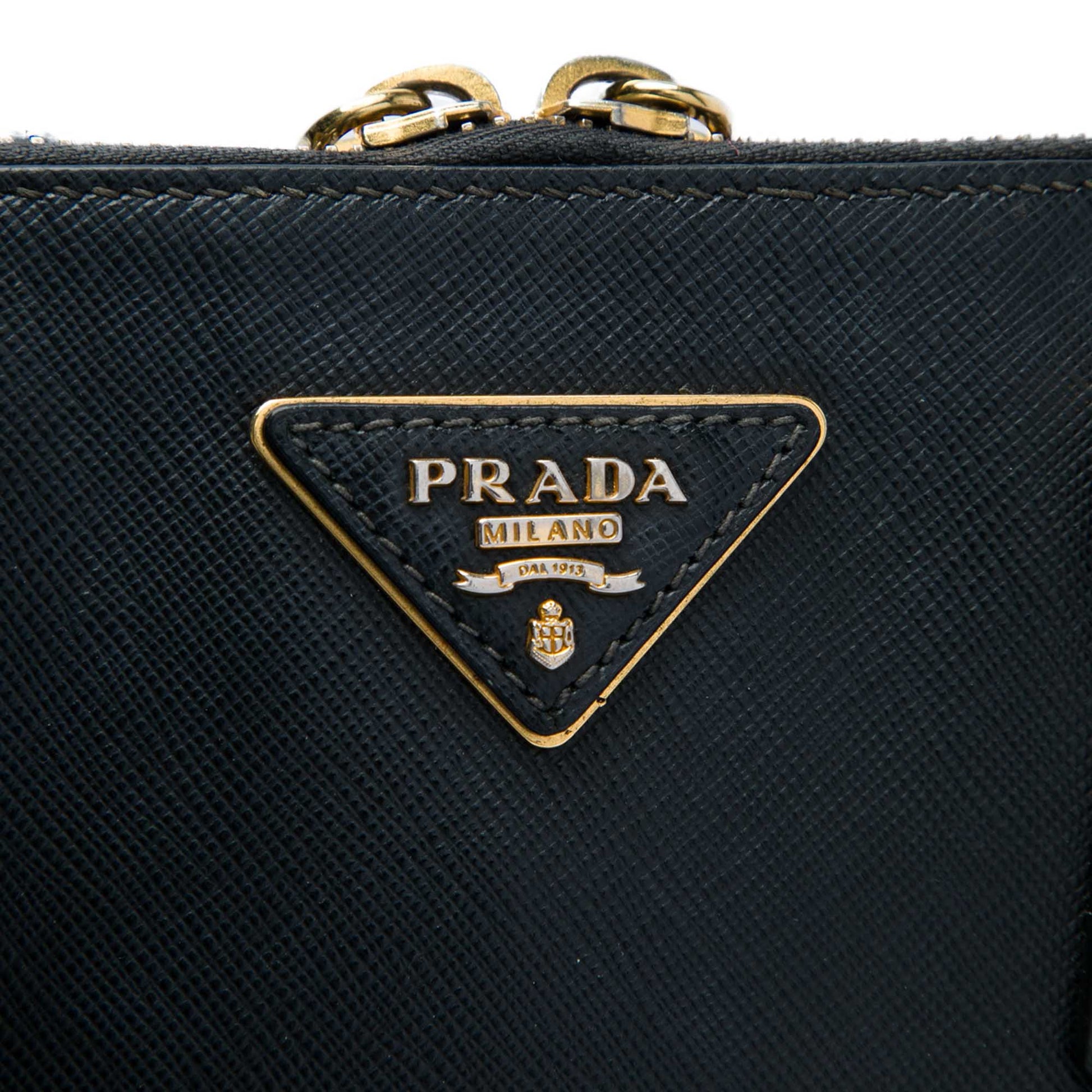 Prada Medium Saffiano Lux Promenade Satchel