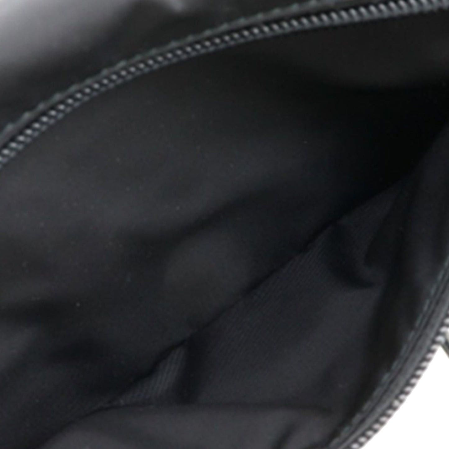 Prada Saffiano Trimmed Re Nylon Zip Double Buckle Messenger Bag