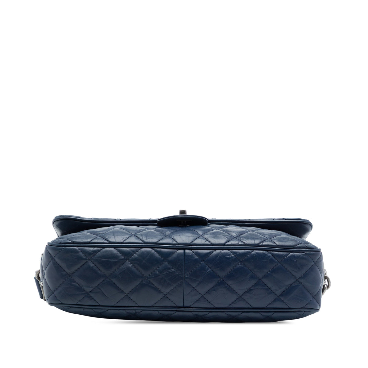 Chanel Medium Quilted Crumpled Calfskin Airlines Casual Rock Flap