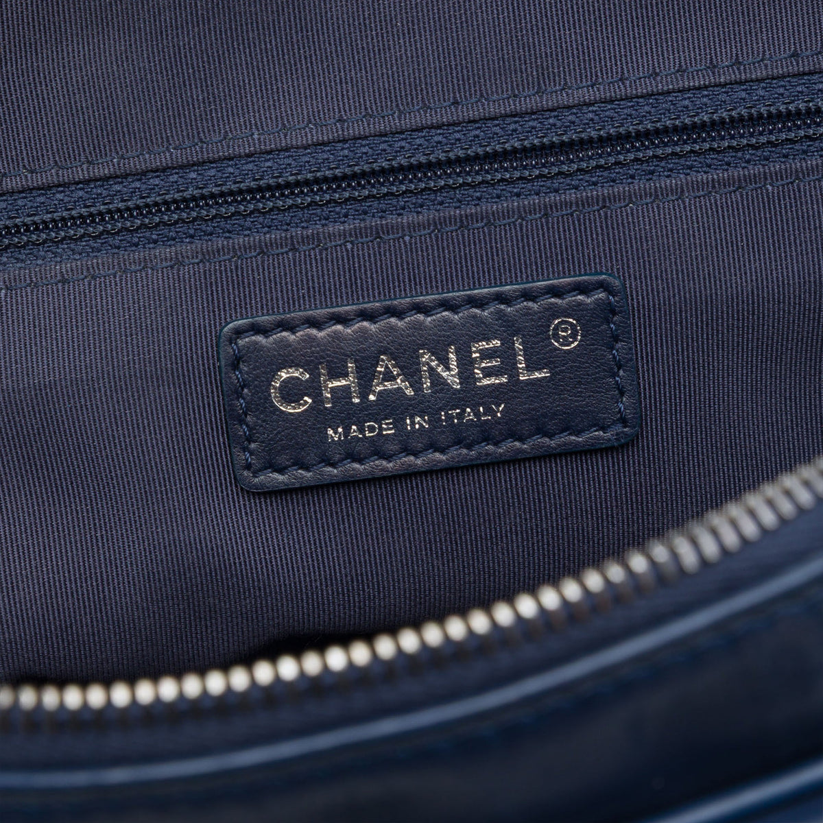 Chanel Medium Quilted Crumpled Calfskin Airlines Casual Rock Flap