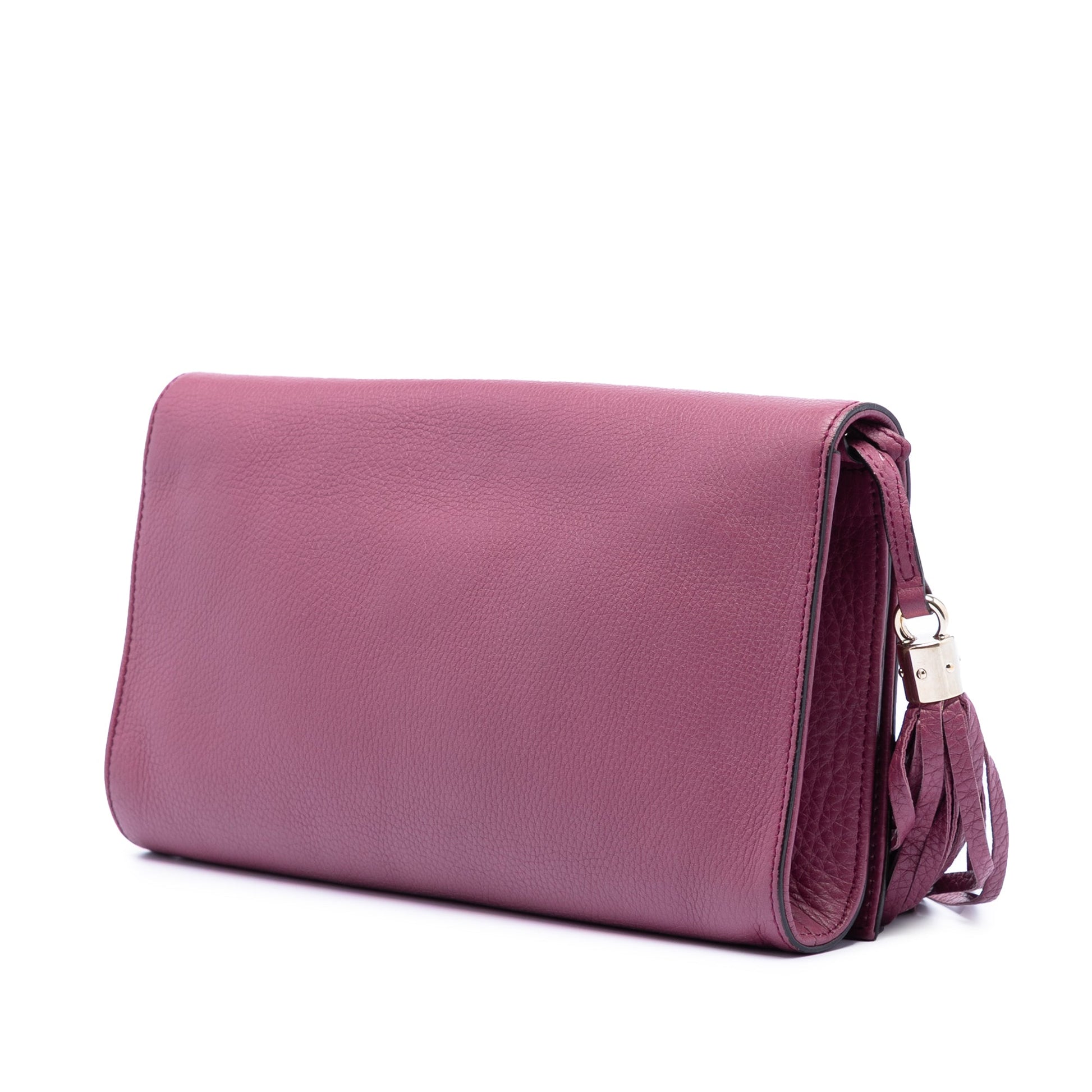 Gucci Leather Soho Disco Clutch